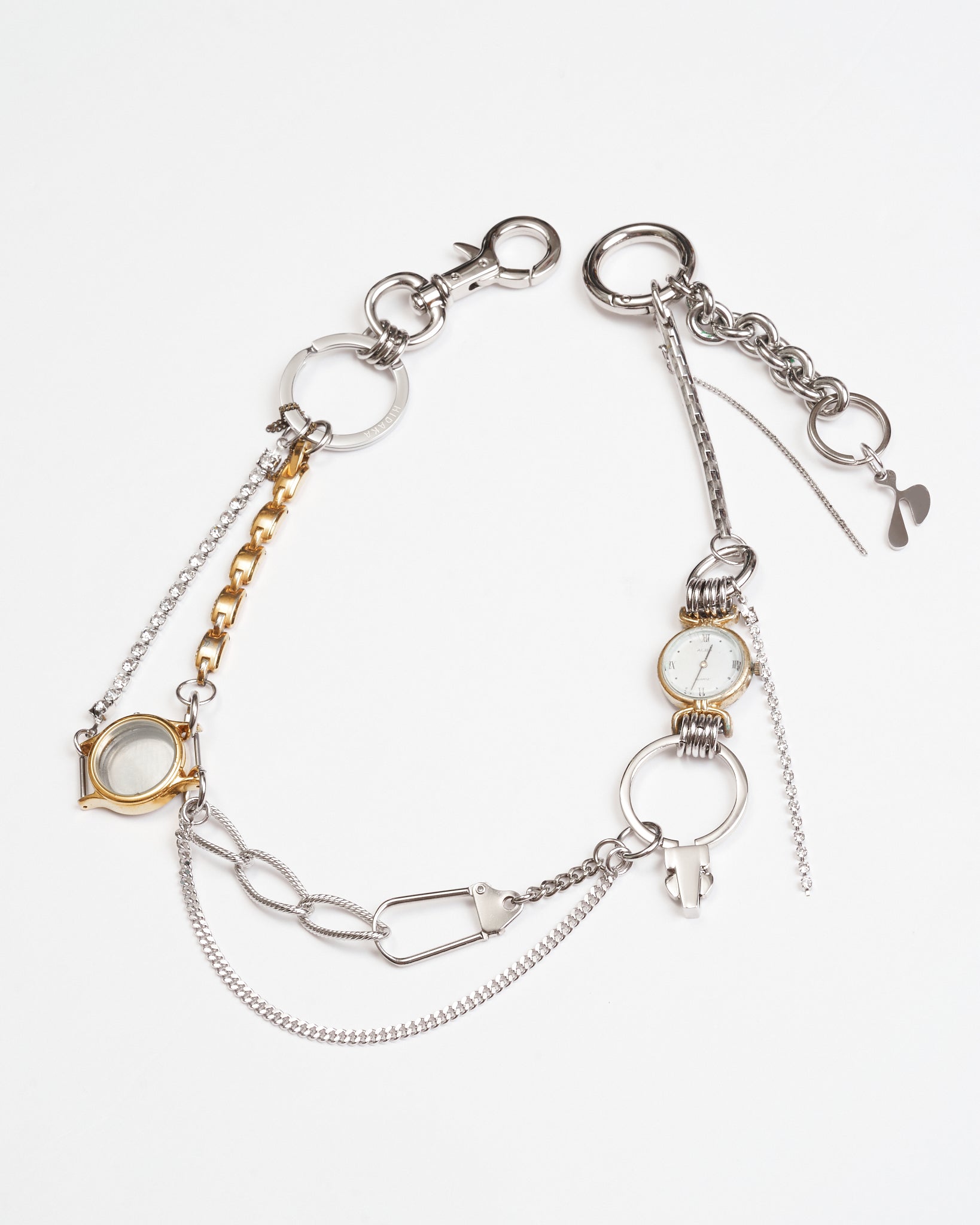 HIDAKA -【SCRAP LINKS CHAIN(SILVER】ヒダカ 時計 ネックレス パンツ