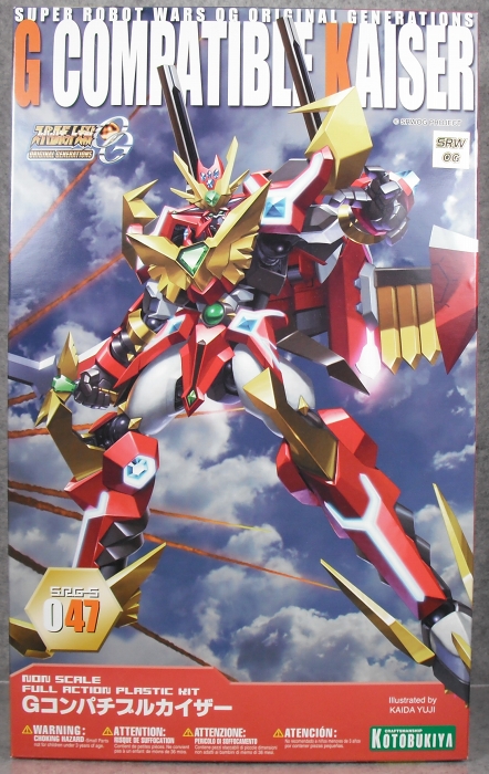 コトブキヤ SRWOG 「Gコンパチブルカイザー」 レビュー | 俺の趣味的日記