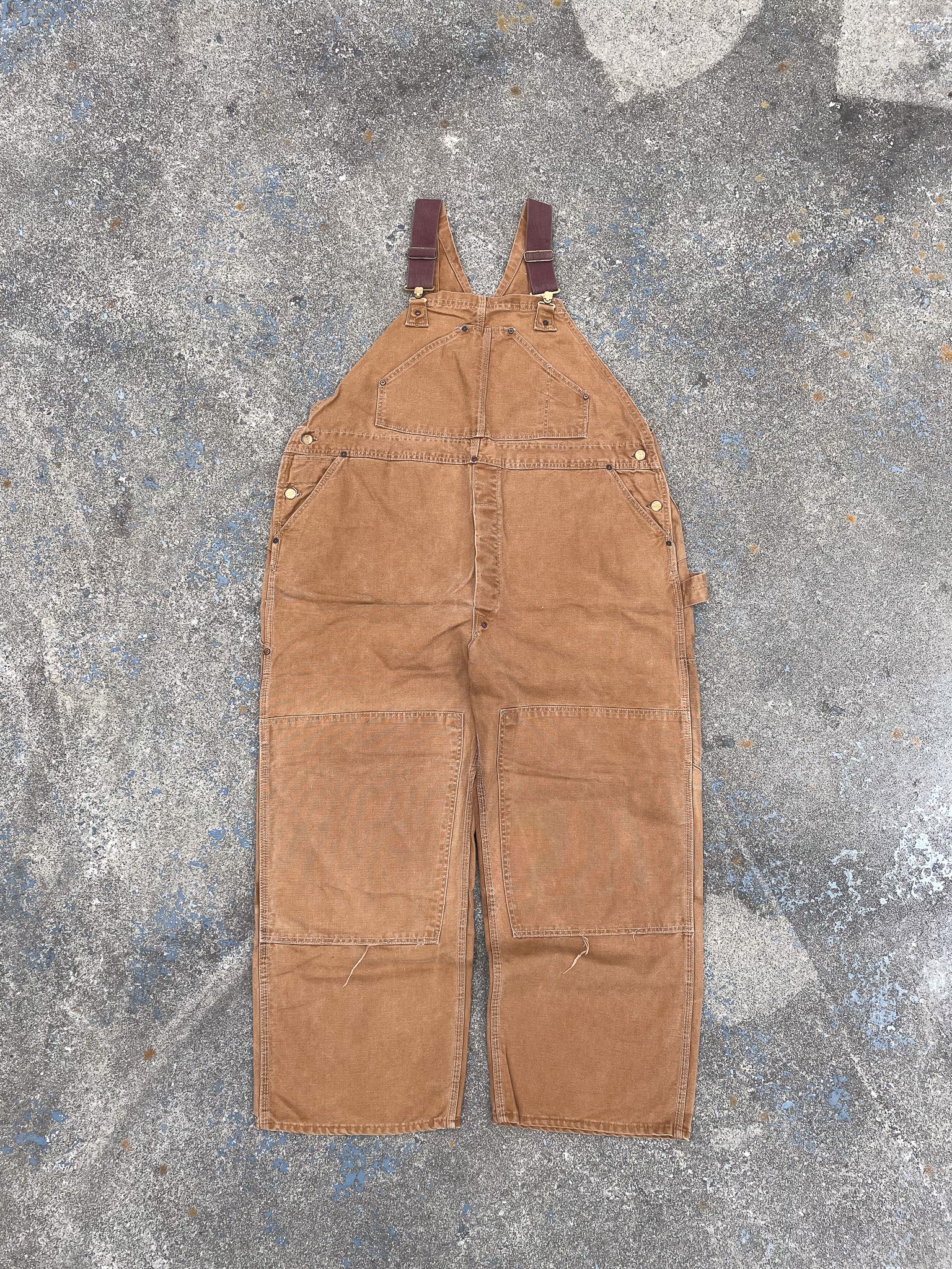 Vintage Carhartt Double Knee Overalls—[XL] – mahshu