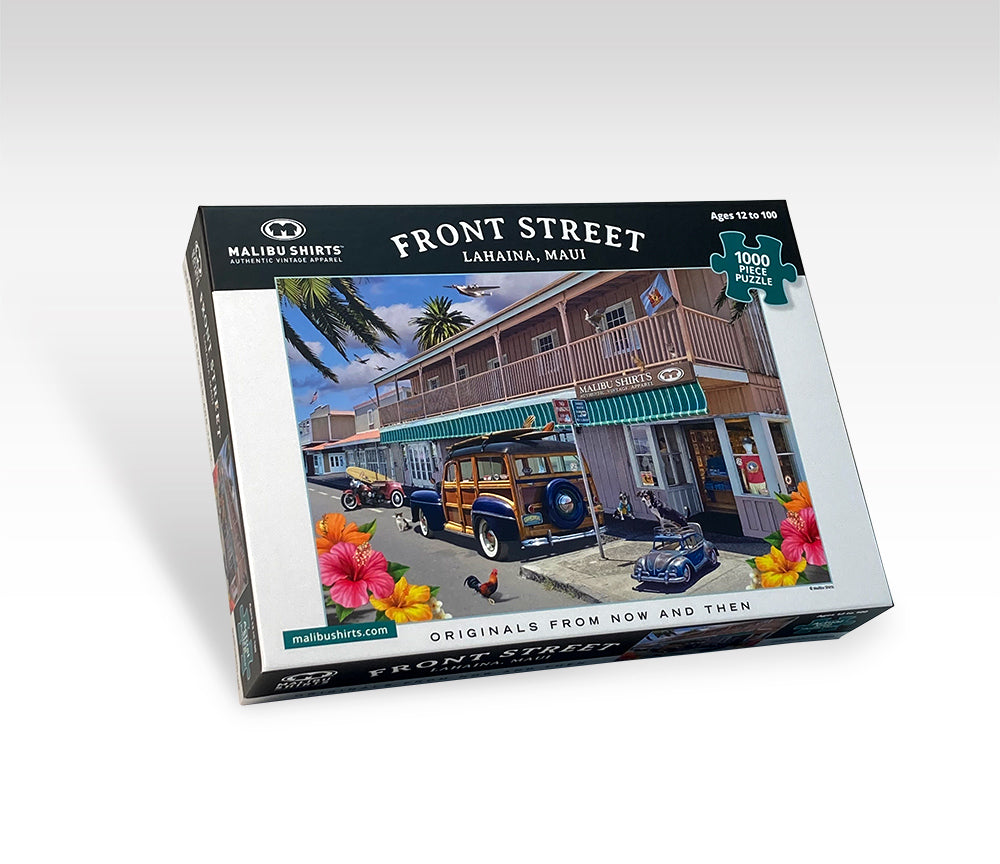 Frontstreet Lahaina, Maui Puzzle – Malibu Shirts
