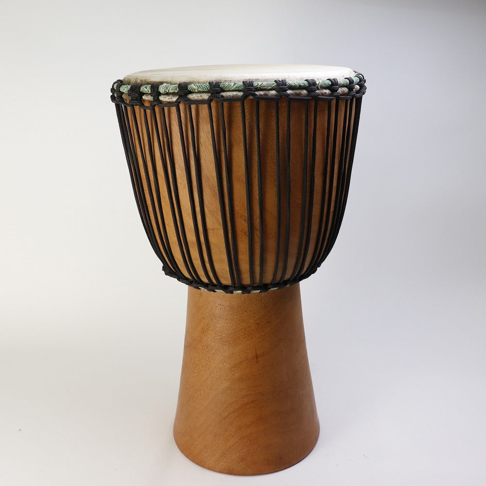 アフリカ 民族 打楽器 大型 ジャンベ ケース付き高さ63cm 打面32cm goa