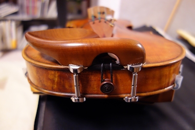 Crowsonのあご当てとチタン金具その2 - まさぐちるのひとりごと