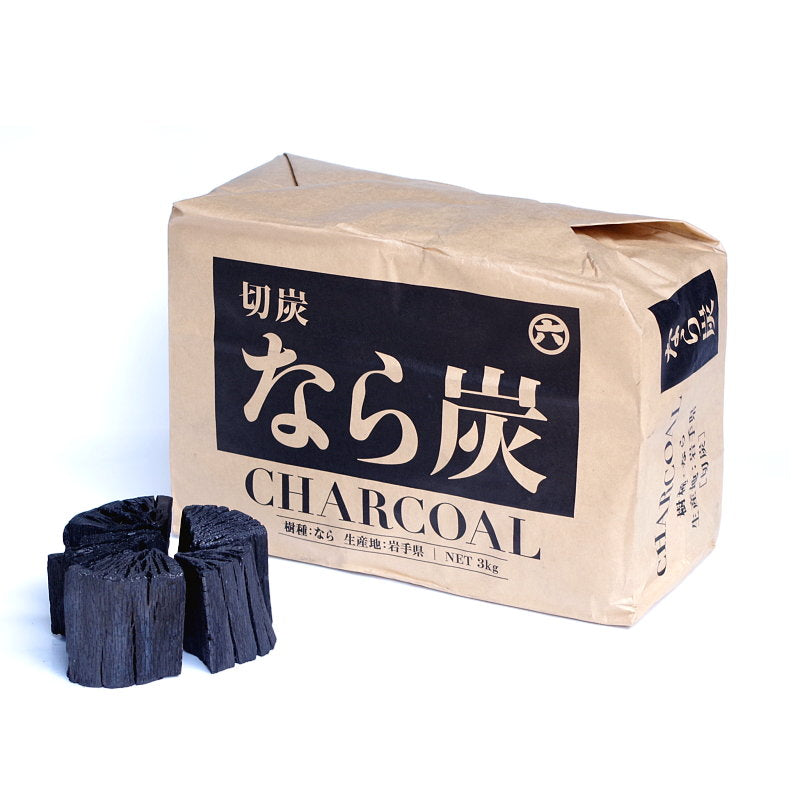 なら切炭3kg（岩手県産） – 【炭・燃料の専門通販】+炭STYLE 増田屋
