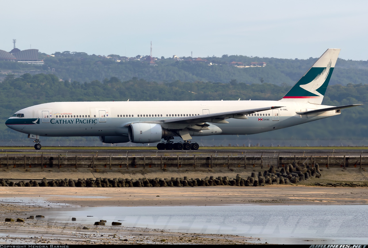 キャセイパシフィック航空 異端児フリートシリーズ② B777-200 B-HNL号