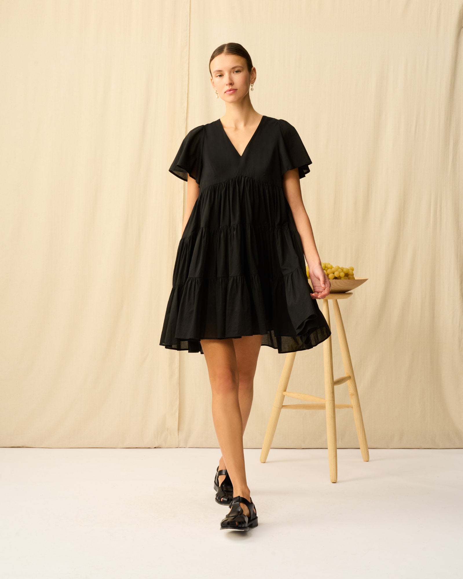 MARIHA(マリハ) リゾートドレス エンジェルのミニドレス Onyx