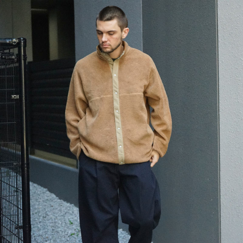 Graphpaper] Wool Boa Hi-Neck Full Open Blouson – MaW SAPPORO