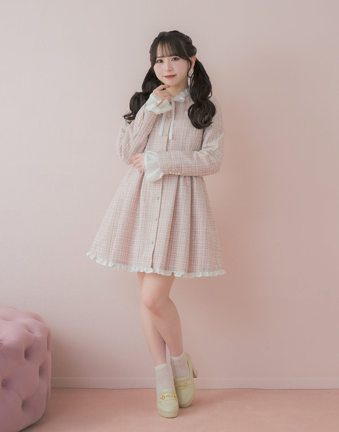 Love and classy tweed ワンピース – mellfy memory