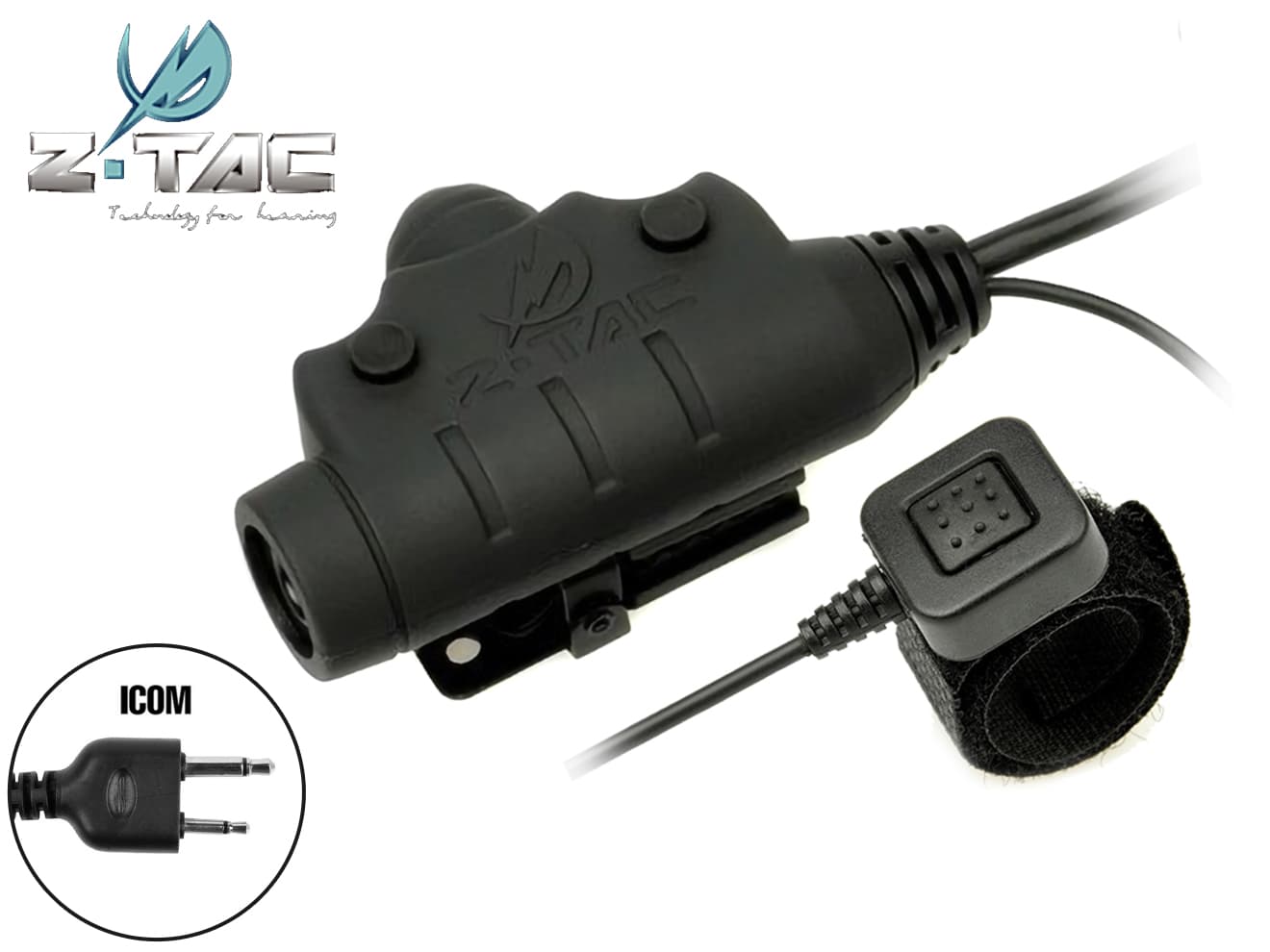 Z-TACTICAL NEXUS U94 Newタイプ PTTスイッチ [適合：ICOM / KENWOOD