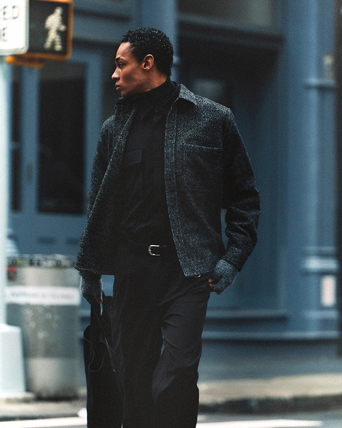 Alonso shirt 4401 Overshirt - 999 Black