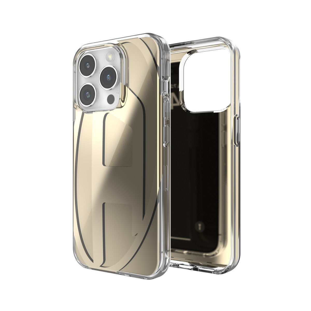 iPhone15Proケース Oval D Clear ゴールド – MiraiSell Selection