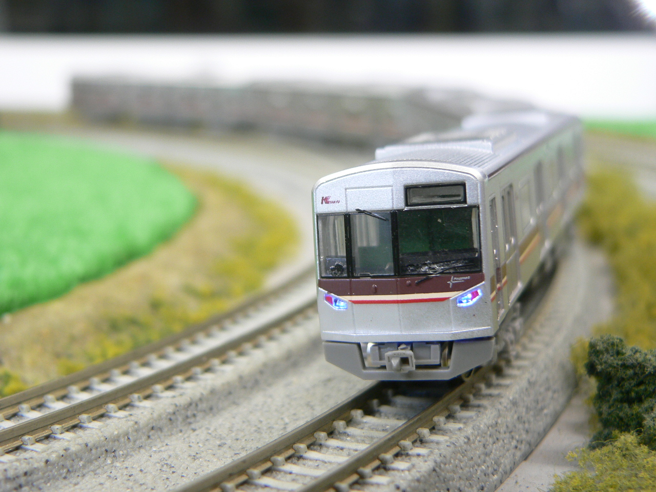 トミーテックの鉄コレ、北大阪急行9000形M付4両セットのライト