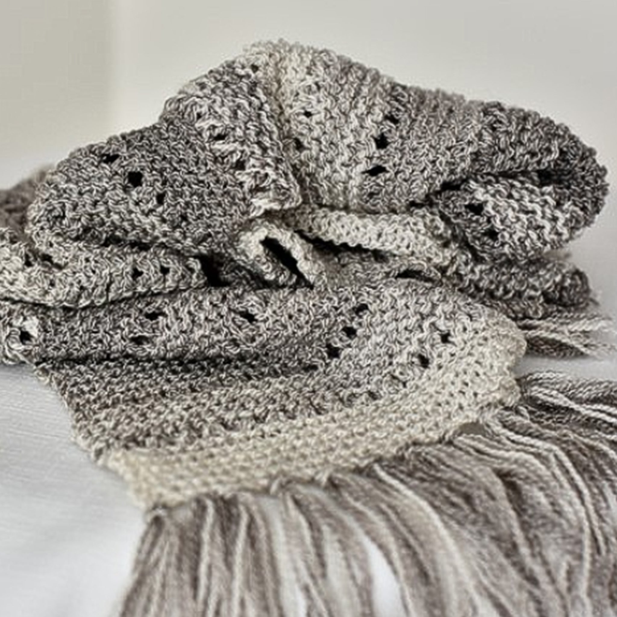 Six Shades of Grey Scarf Kit – Gradient Knitting Project