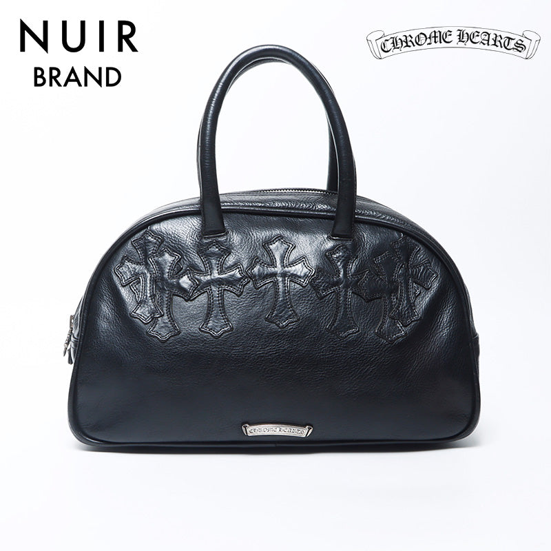 Chrome Hearts CHROME HEARTS Gym Bag Cemetery Cross Patch Small