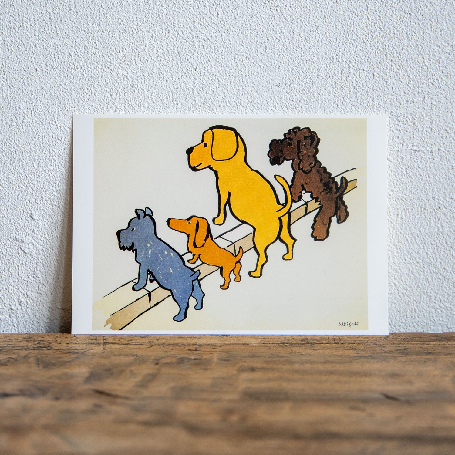 Raymond Savignac/レイモン・サヴィニャック ポストカード (清潔な街