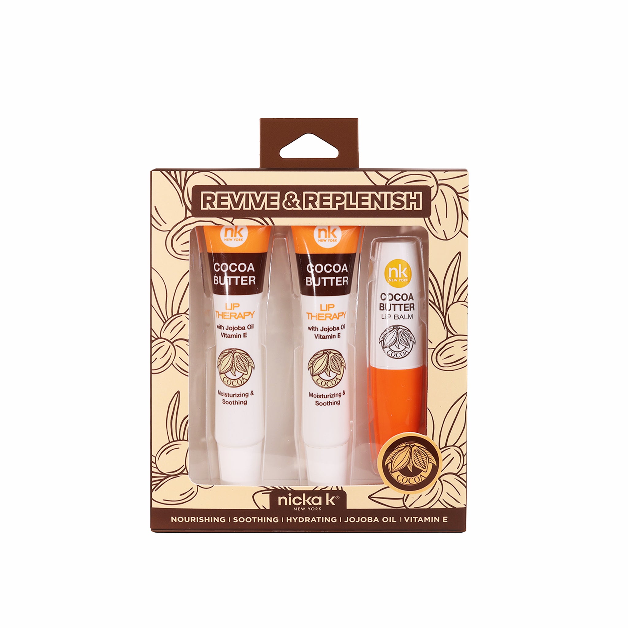 Revive & Replenish | Cocoa Butter Lip Set – NICKA K NEW YORK