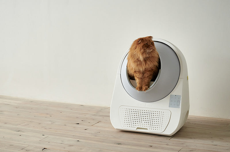大人気自動猫トイレCATLINKに最上位モデルが登場『CATLINK SCOOPER PRO