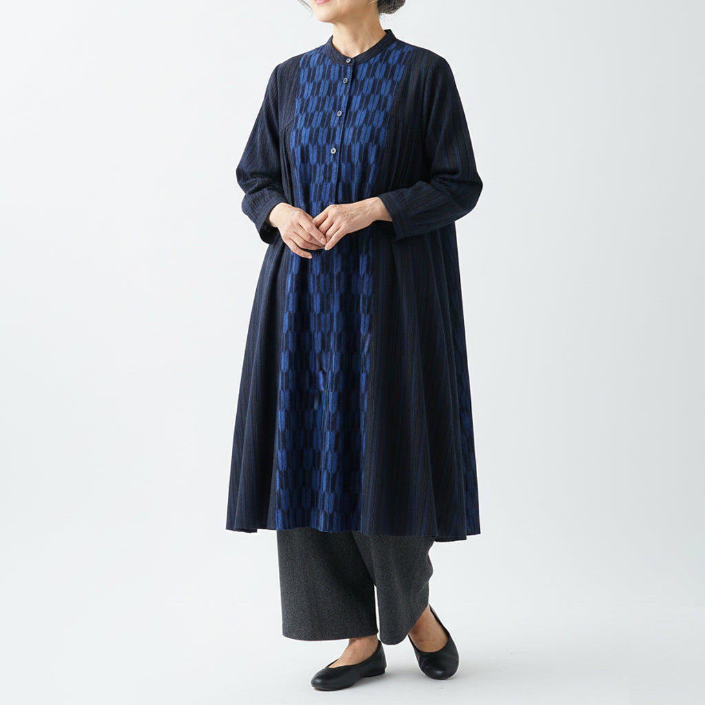 儀右ヱ門 久留米絣 チュニックブラウス タ512-2 日本製【as】 – 久留米