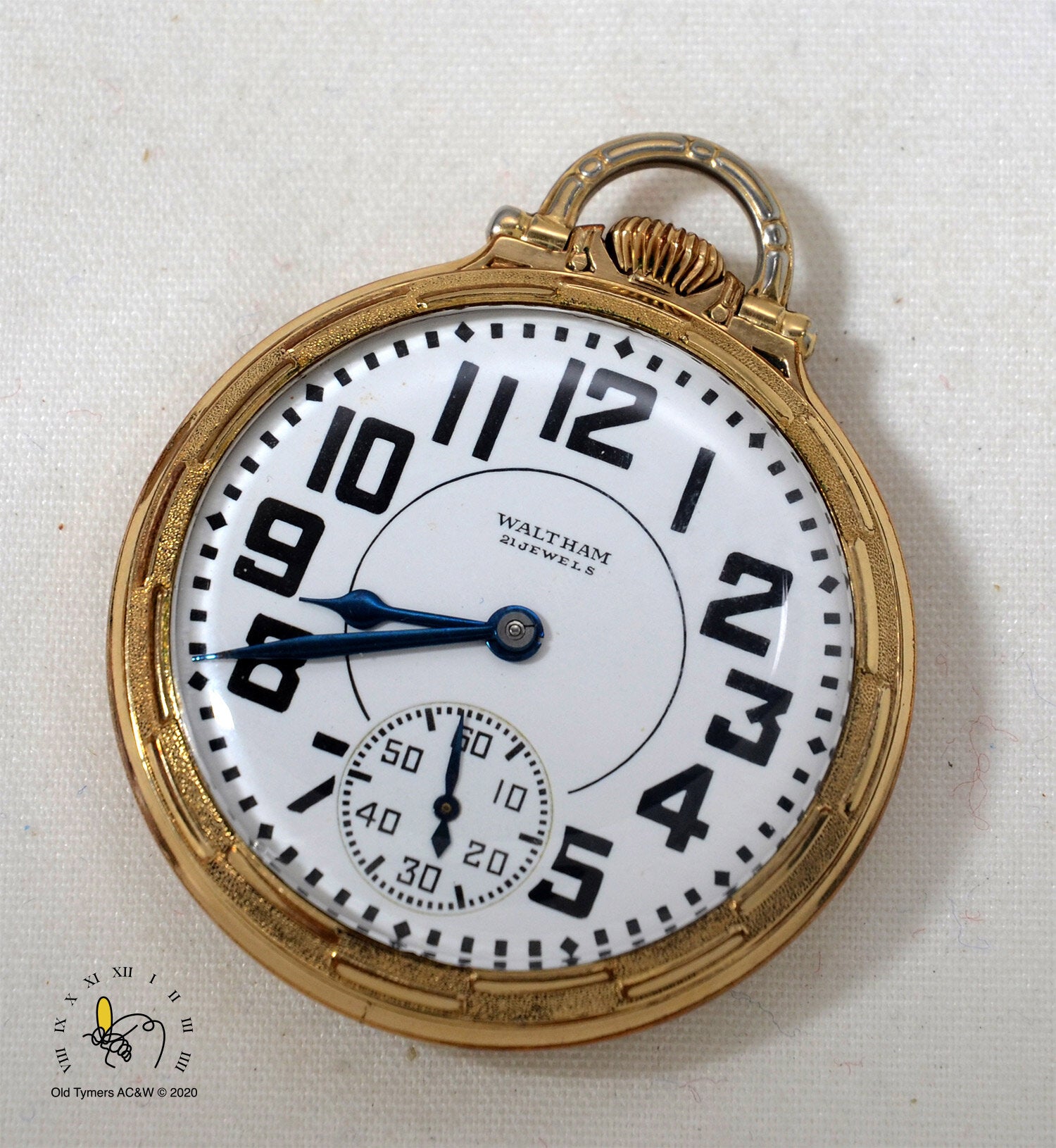 Waltham 1908 Riverside Pocket Watch – OldTymers Antique Clocks