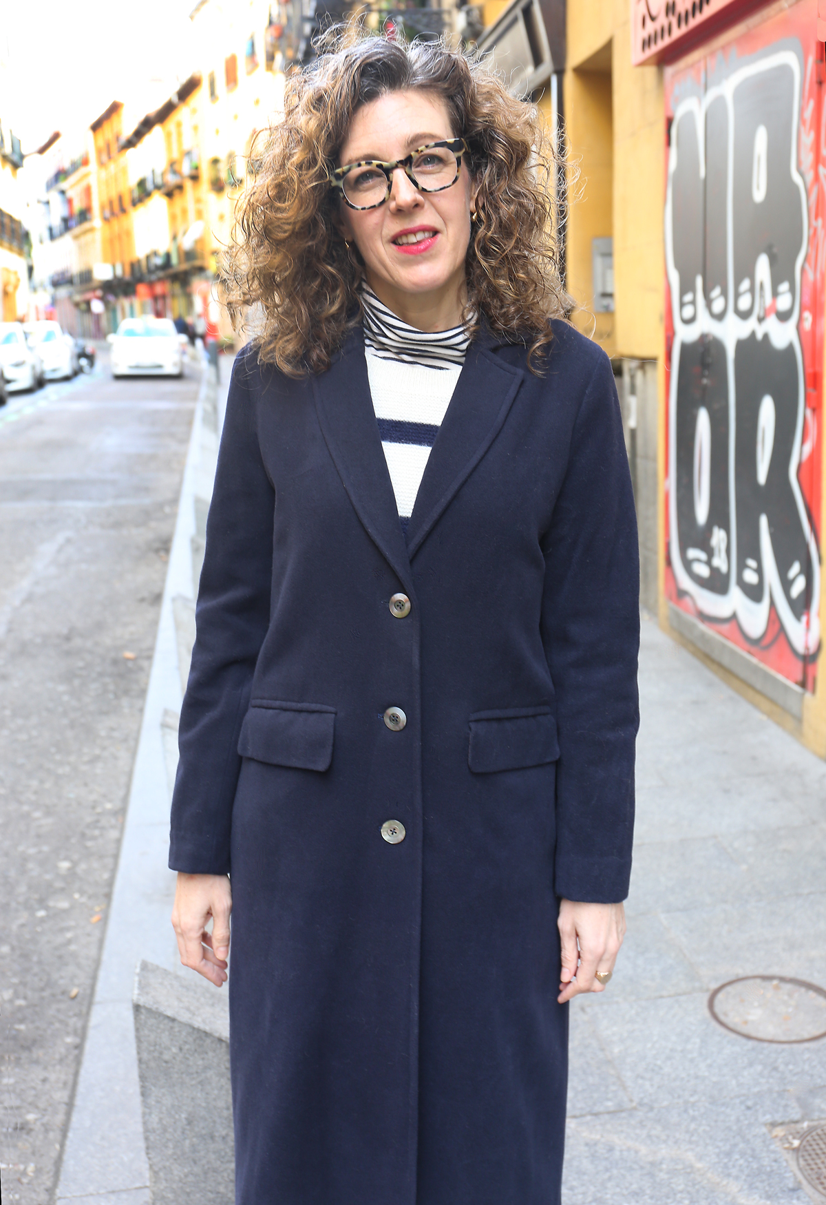 Liesl's Chaval Coat: Extra-Long Navy Edition | Blog | Oliver + S