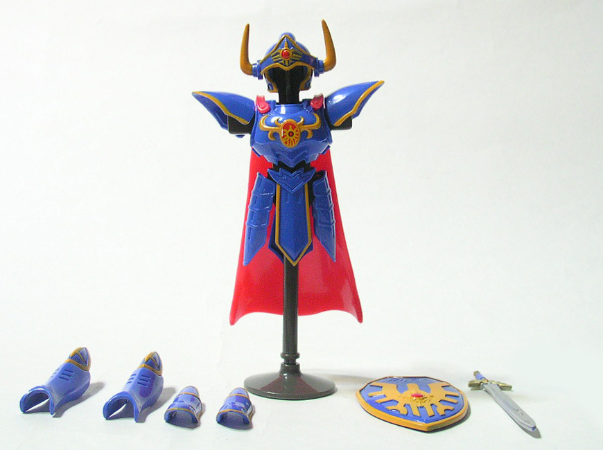 ドラゴンクエスト 伝説の鎧 1、ロトの鎧＆勇者フィギュア エニックス