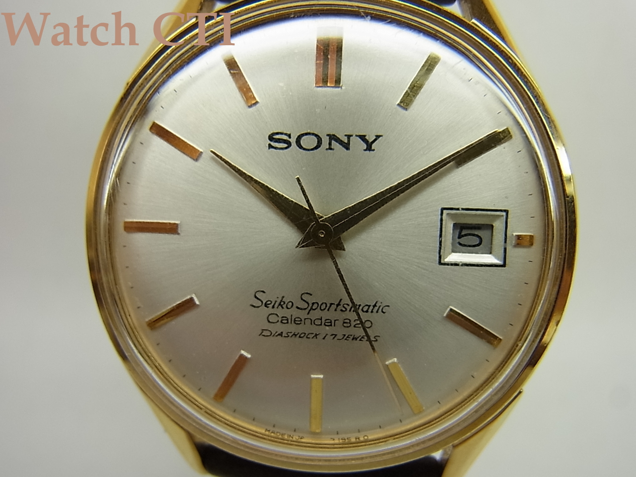 K2092] SEIKO スポーツマチック ”SONY”ノベルティー [販売済]