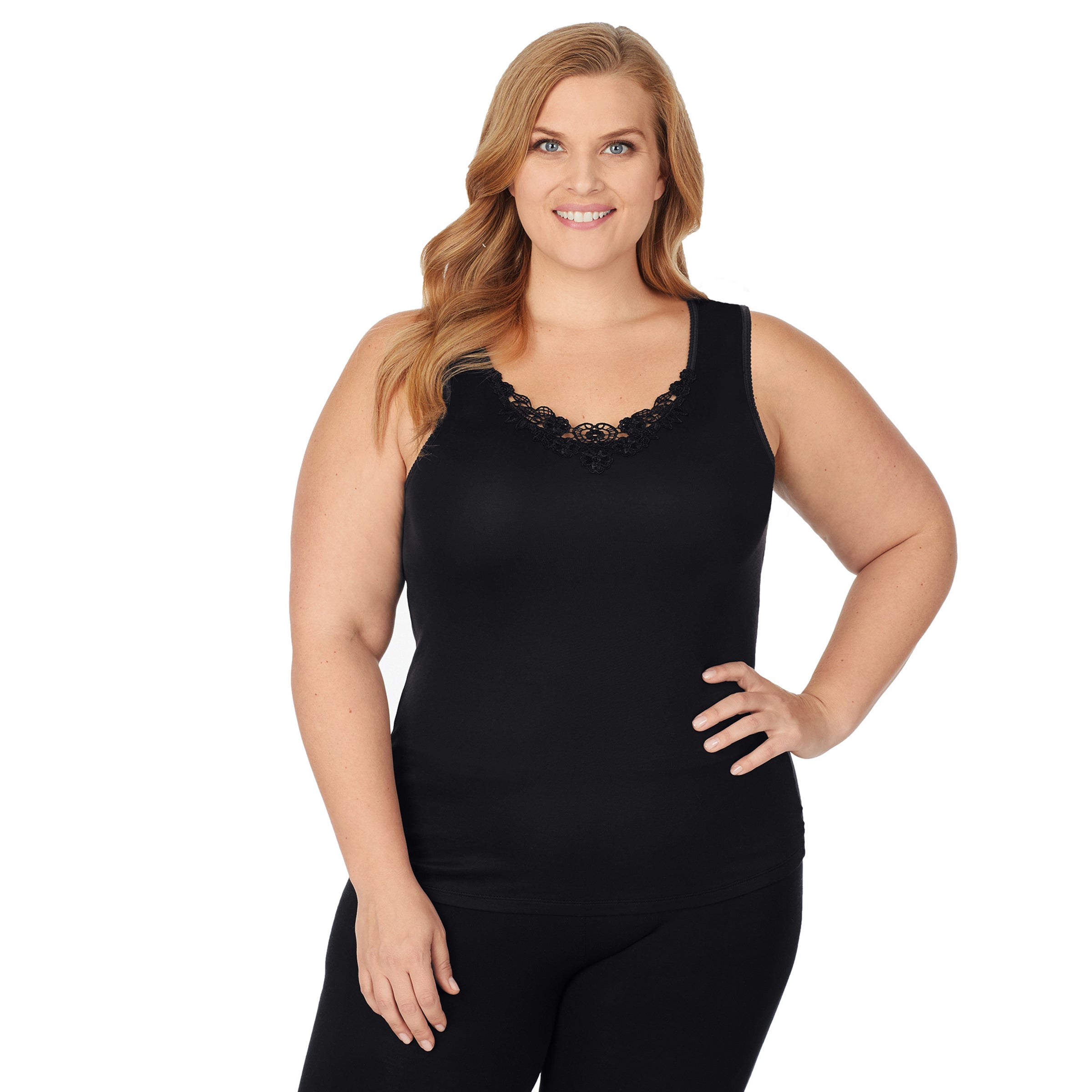 SofTech Venice Lace Detail Cami PLUS – Cuddl Duds