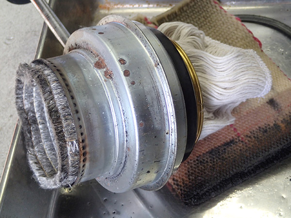 ニッセンストーブ（SS-6）の芯交換 | CAMP*SITE