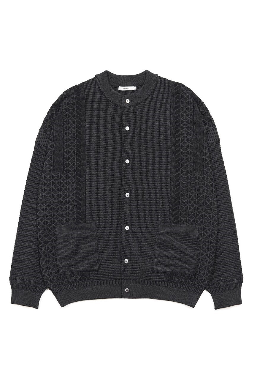 YASHIKI YSK-25AW-KN01 Ginka Cardigan BLACK – CASDAY / キャスデイ