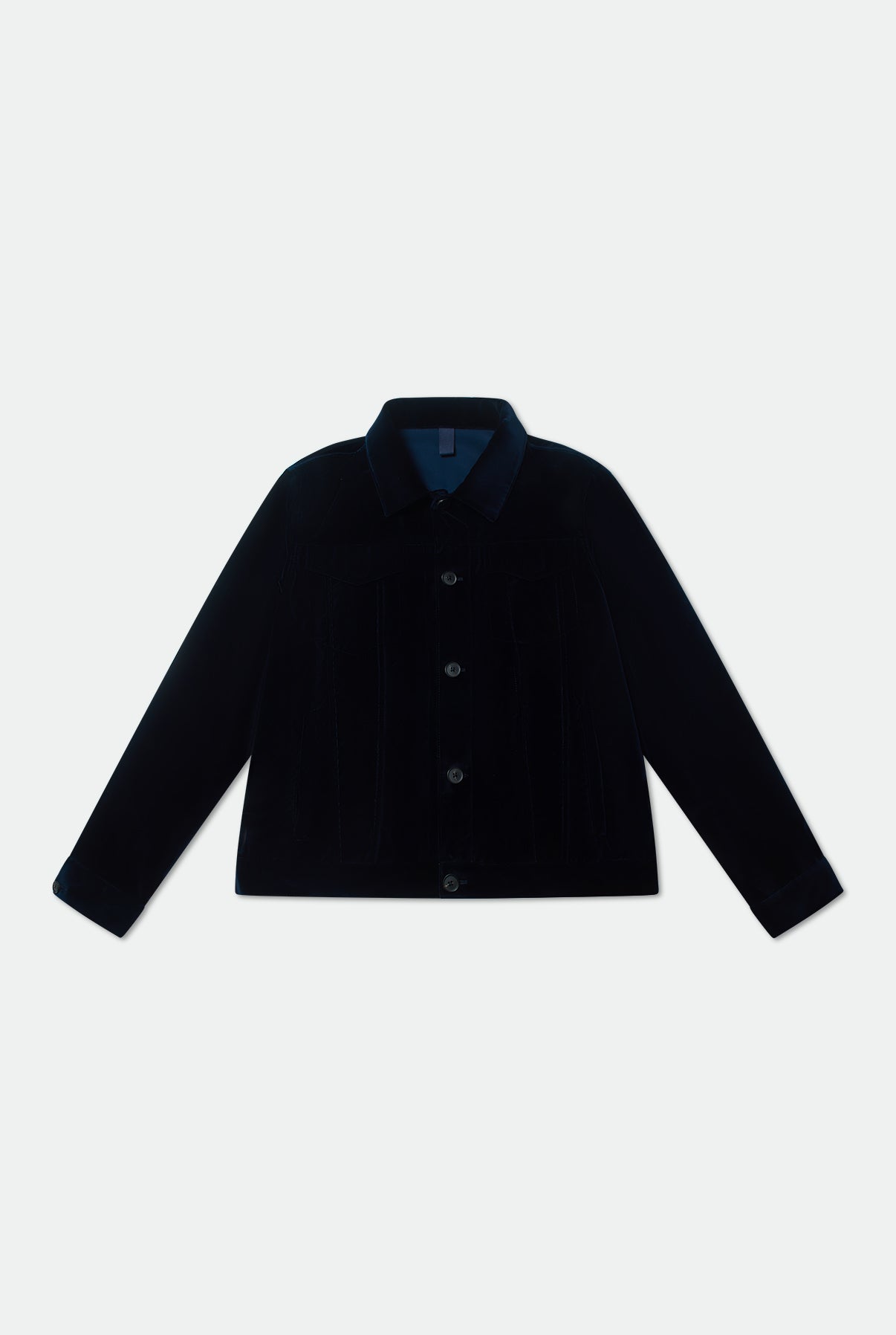 Axel Navy Velvet Trucker Jacket – Casely-Hayford
