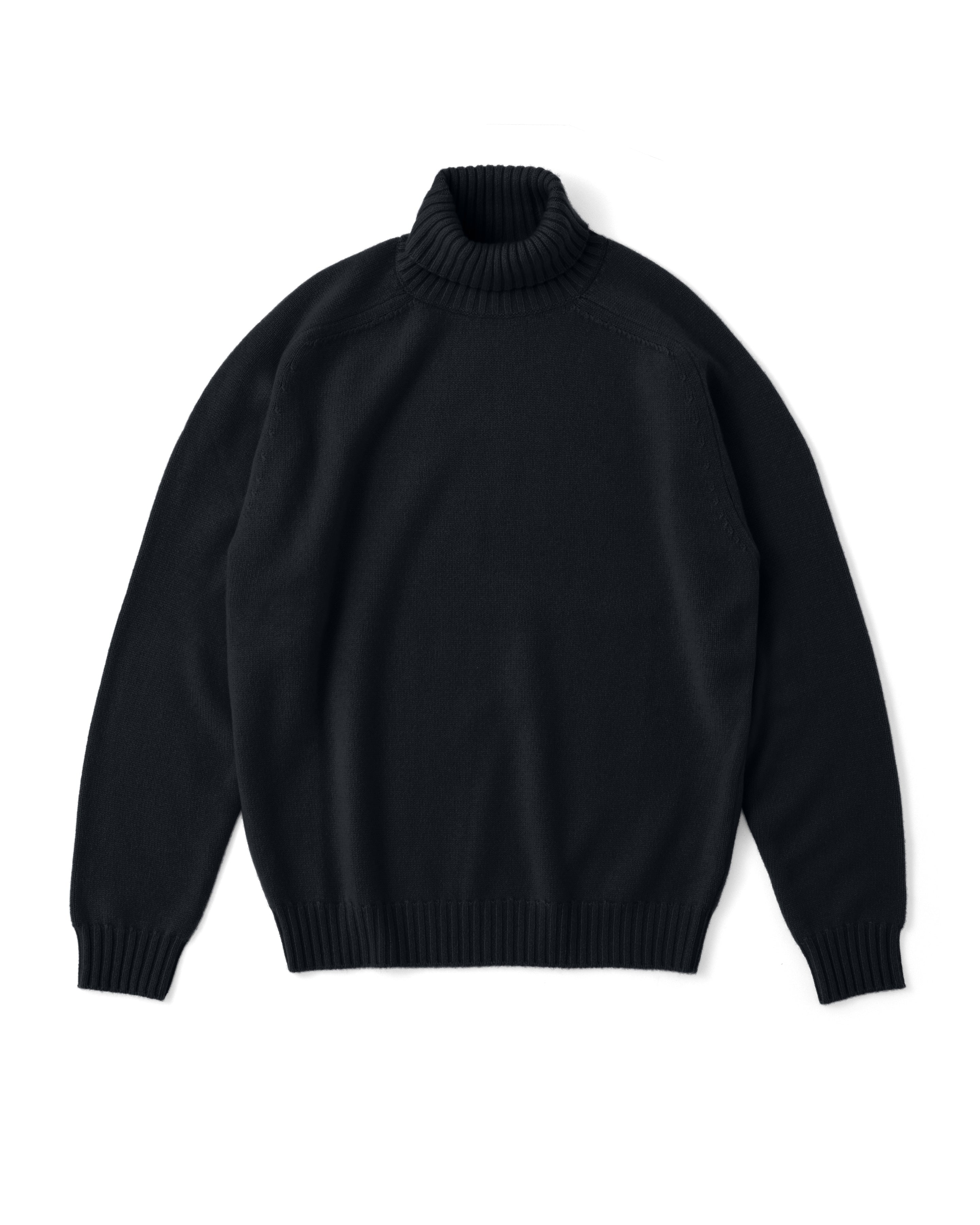 キャッシュベイビー タートルネック ニット, Black – cash & barba