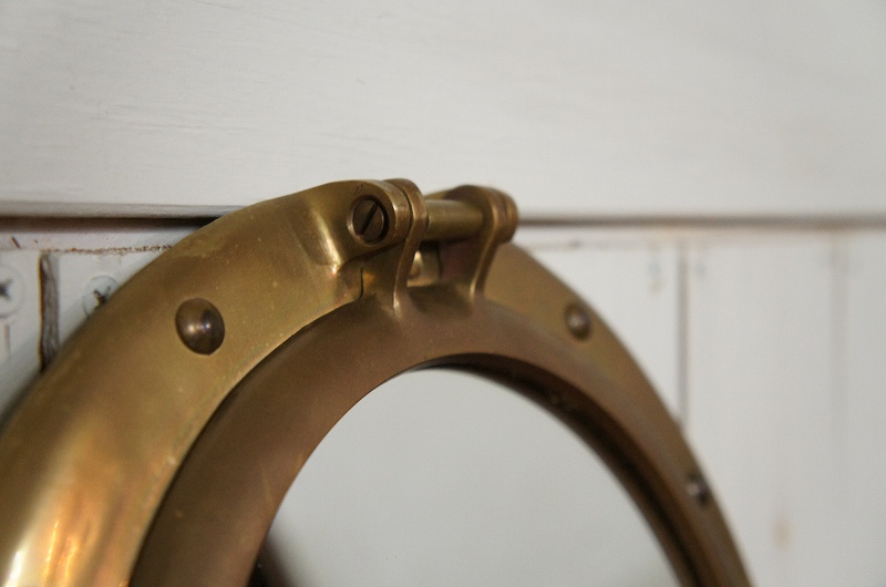 雑貨｜ヴィンテージ マリンインテリア 壁掛けミラー 船 丸窓 ｜81JP STORE