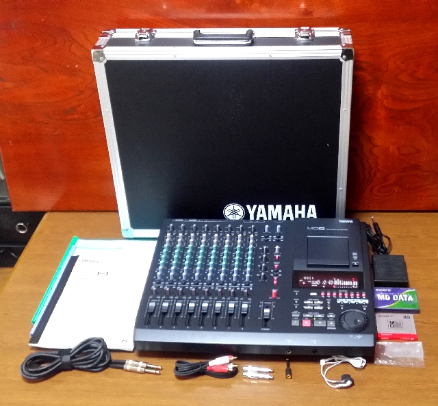 MULTITRACK MD RECORDER YAMAHA MD8 美品・完動品・トランク付き - MD