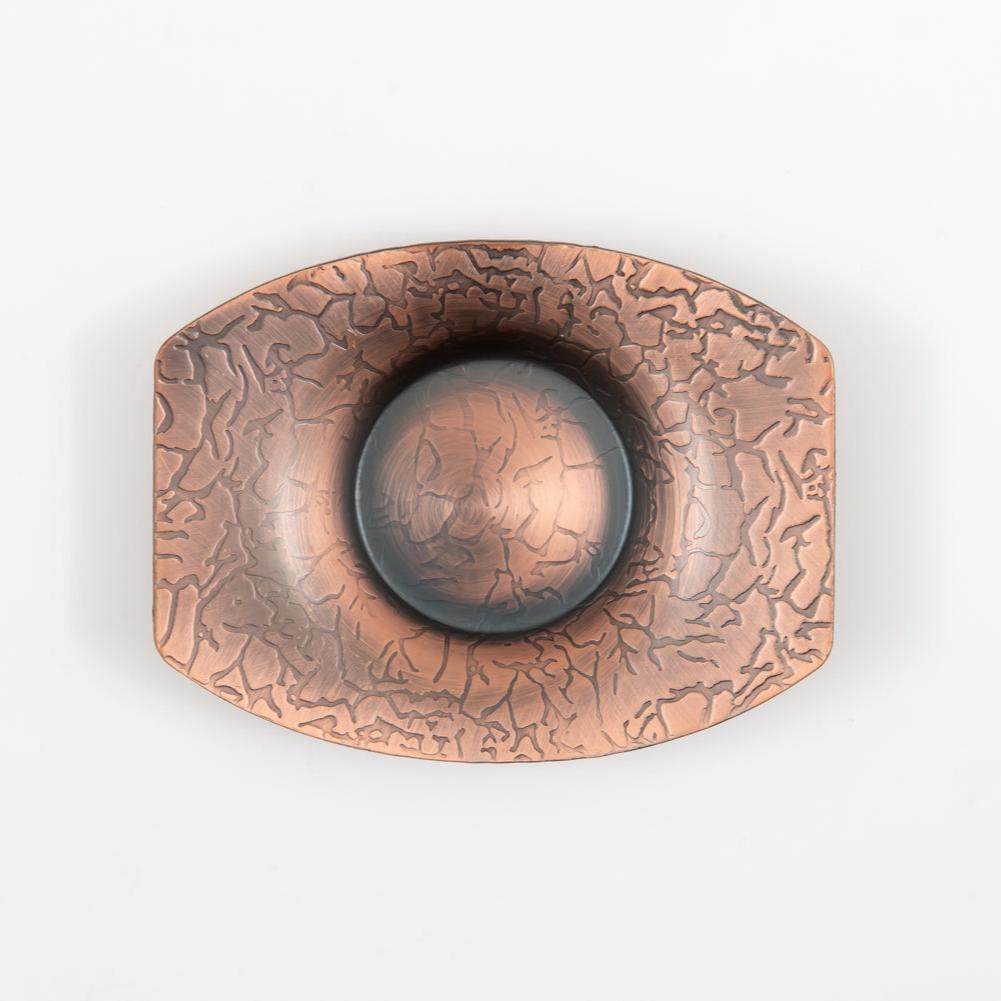 煎茶 銅 茶托 九件 二種(A321) 煎茶 銅 茶托 九件 二種(A321)