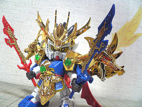 真 翔烈帝 龍裝 劉備ガンダム 龍輝宝・的盧 BraveBattleWarriors三国伝