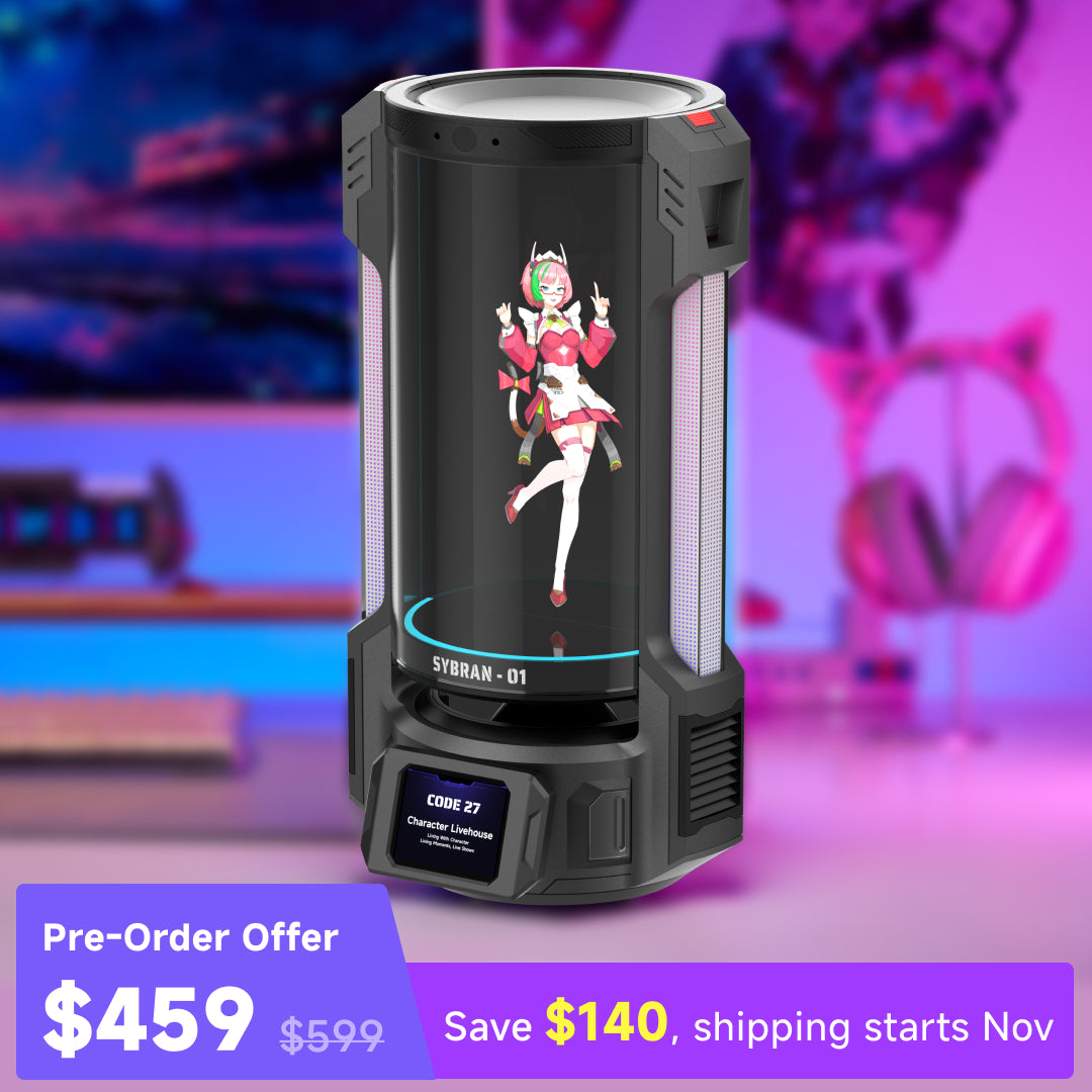 CODE27 カスタマイズ可能な3D AIコンパニオンハブ – SyBran Innovation