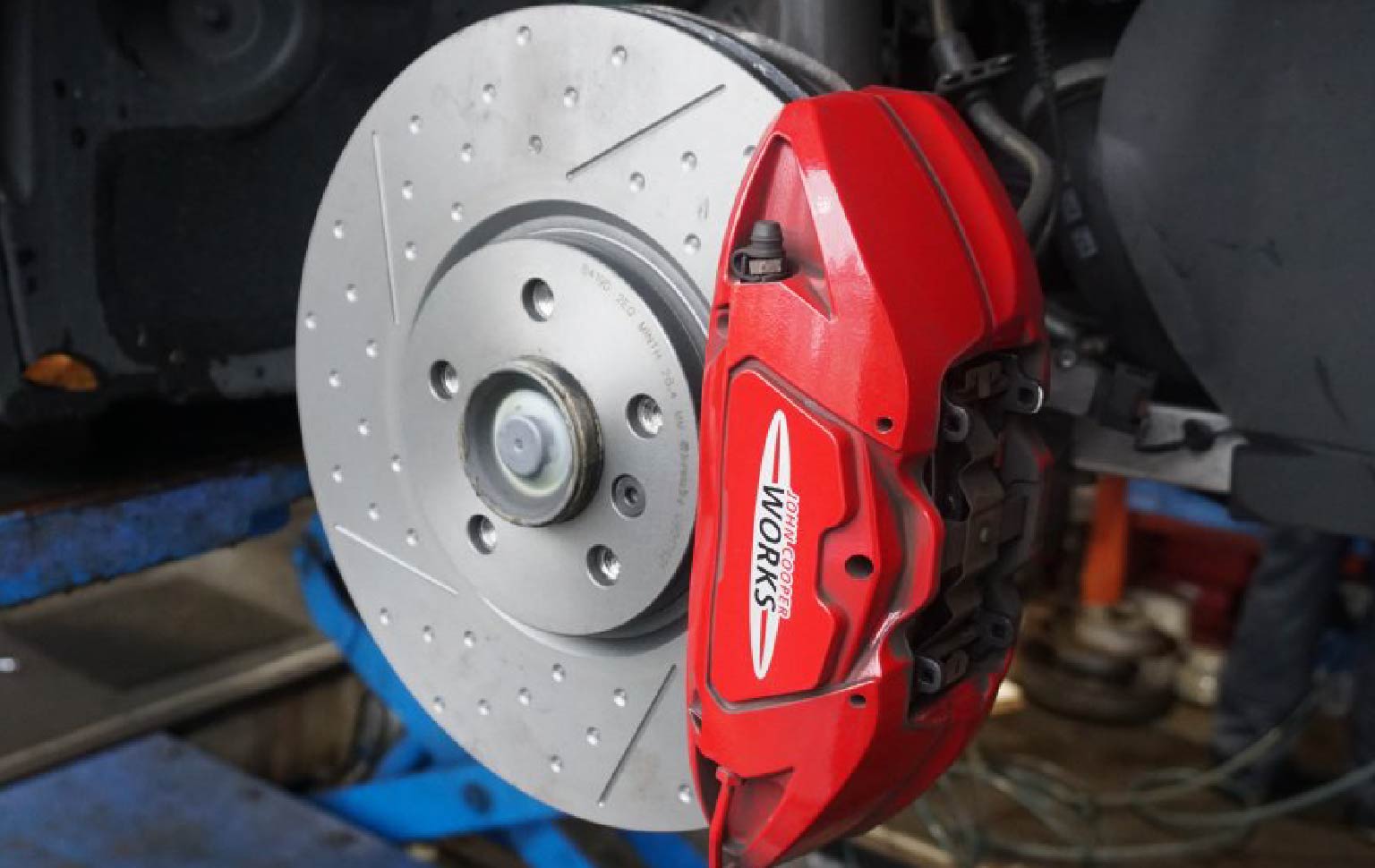 FRONT BRAKE ROTOR for MINI Fxx.JCW / core obj