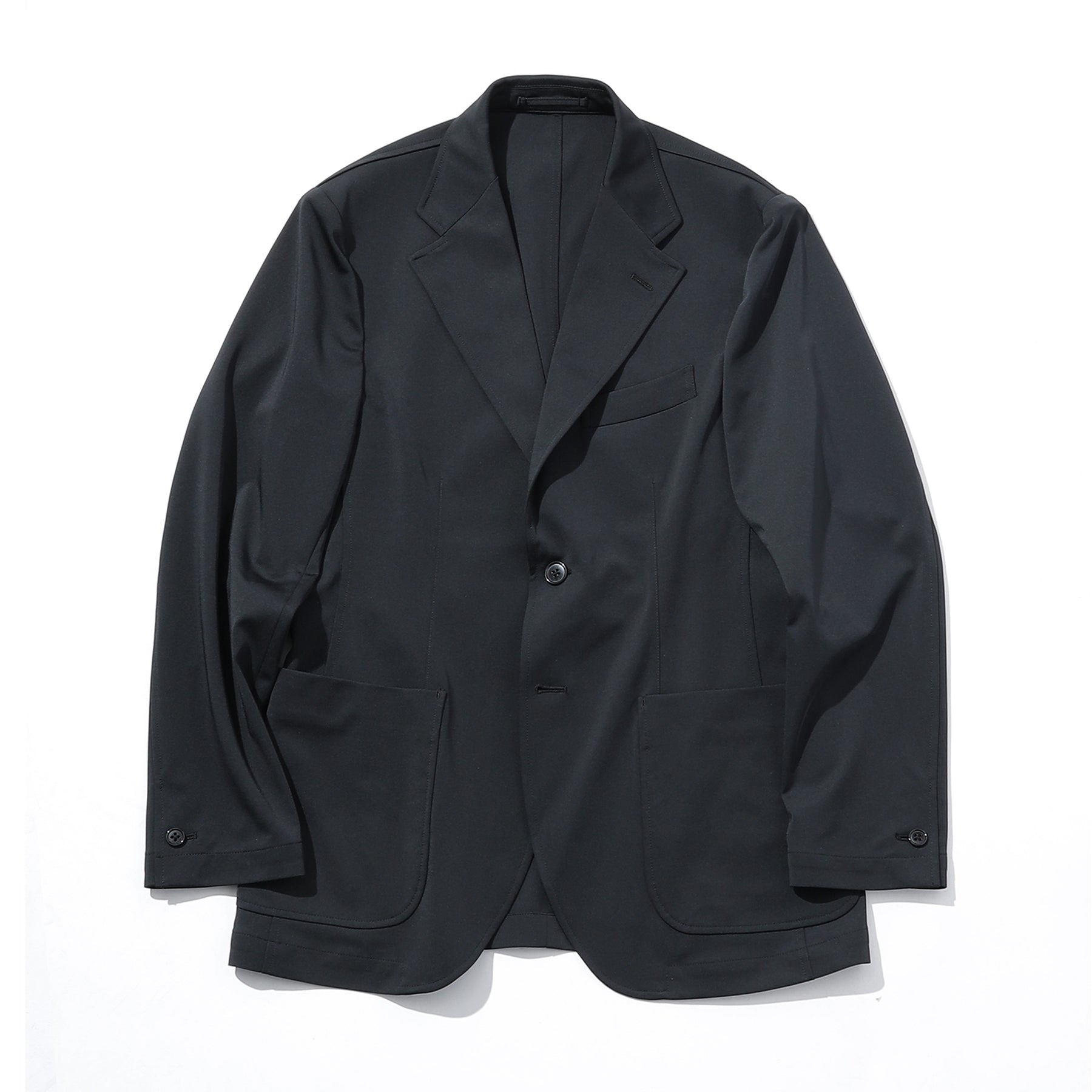 マットツイスト イージージャケット ブラック | ＋CLOTHET ONLINE