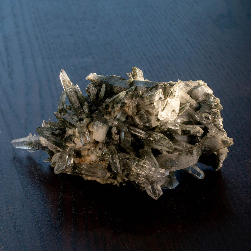 ガネーシュヒマール産 ヒマラヤ水晶クラスター 155g/110mm×60mm