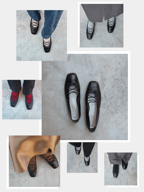 Daniella & GEMMA ONLINE STORE – ソックス合わせで履くゴムクロス