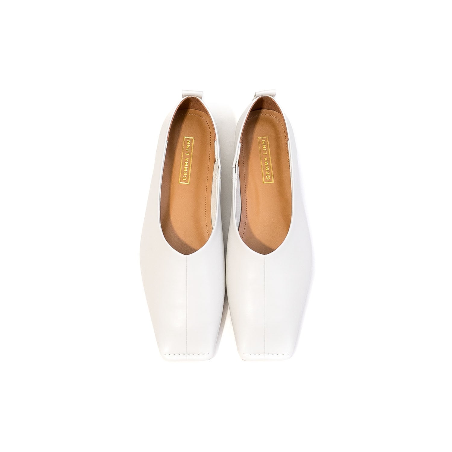 Daniella & GEMMA ONLINE STORE – ワイドトゥステッチフラットシューズ