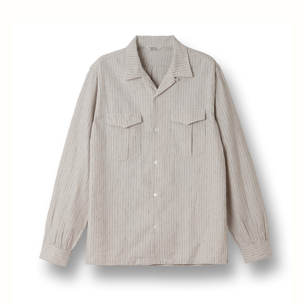 Striped Work Shirt【OR-5122】 – STUDIO D'ARTISAN ONLINE STORE