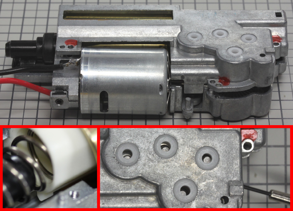 電拳 電動コンパクトマシンガン・メカボックス組み立て説明(コン電