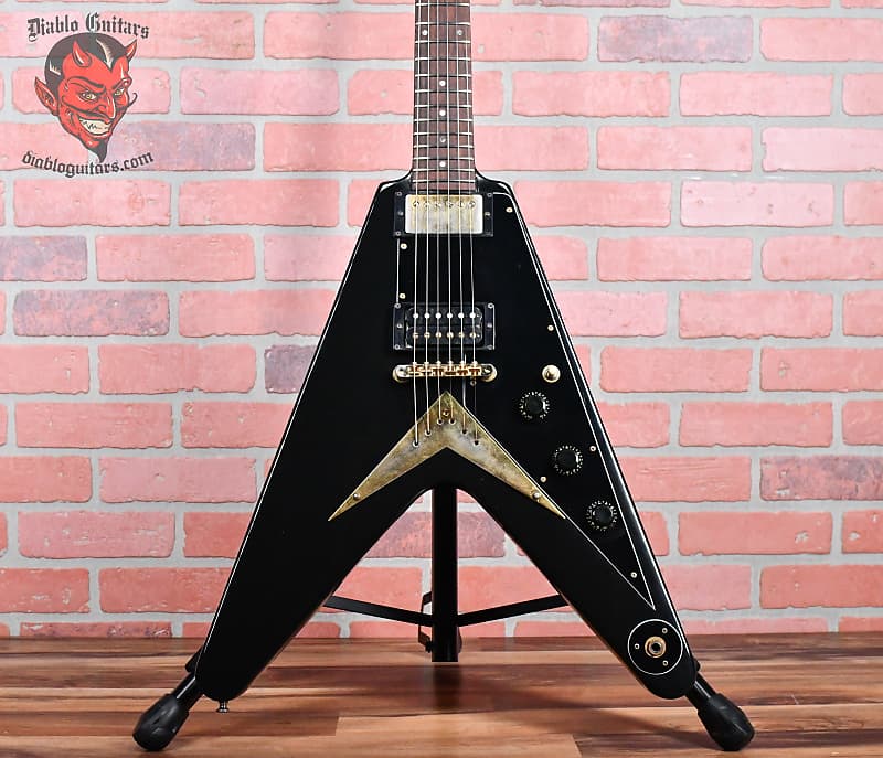 Gibson Heritage Series '58 Korina Flying V Ebony 1982 w/OHSC