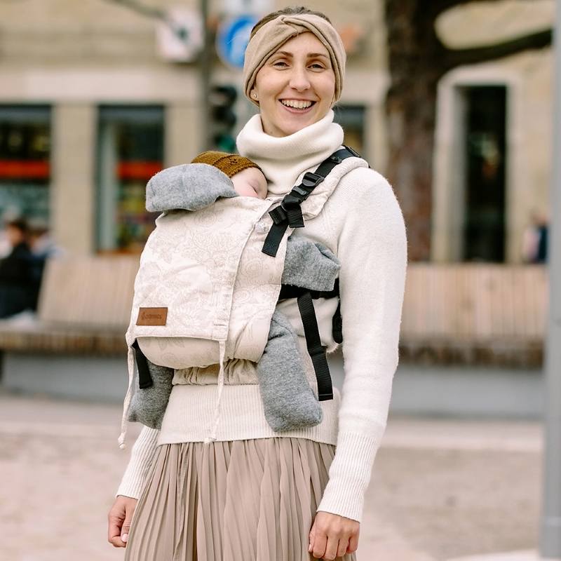 高級感あふれるオーガニックコットンの抱っこ紐｜ディディフィックス