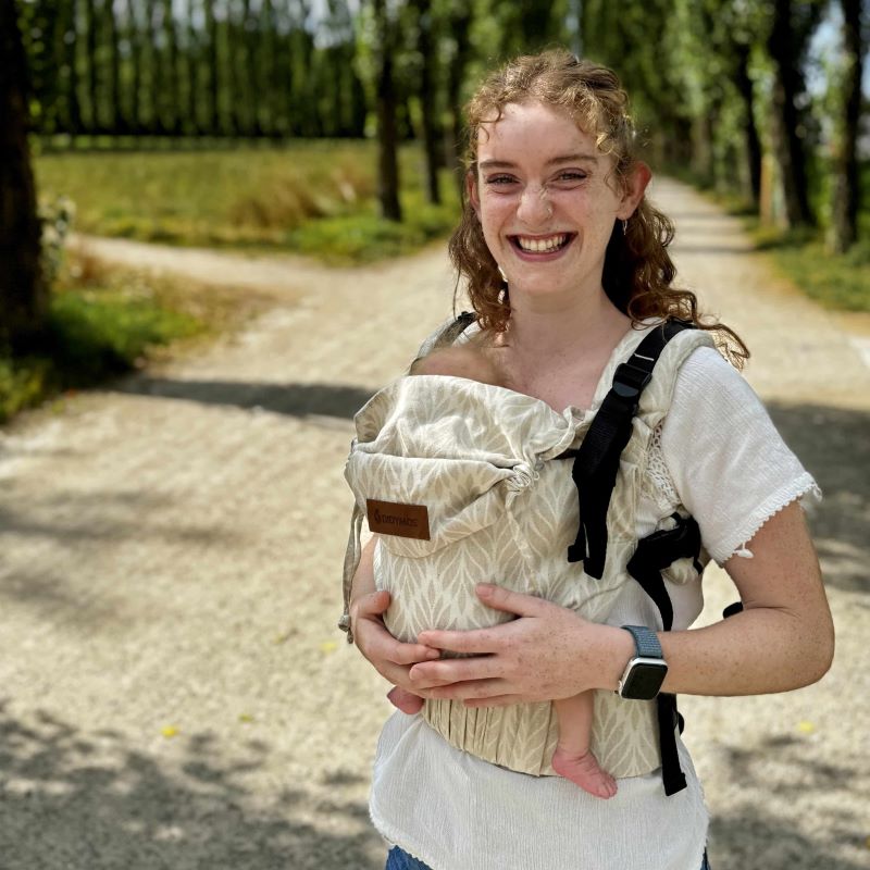 ディディフィックス リネン素材の抱っこ紐 夏ひんやり 新生児から