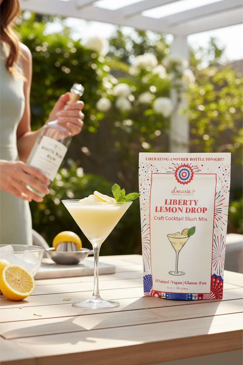 Liberty Lemon Drop Cocktail - Ready-To-Freeze Cocktail – d'marie inc.