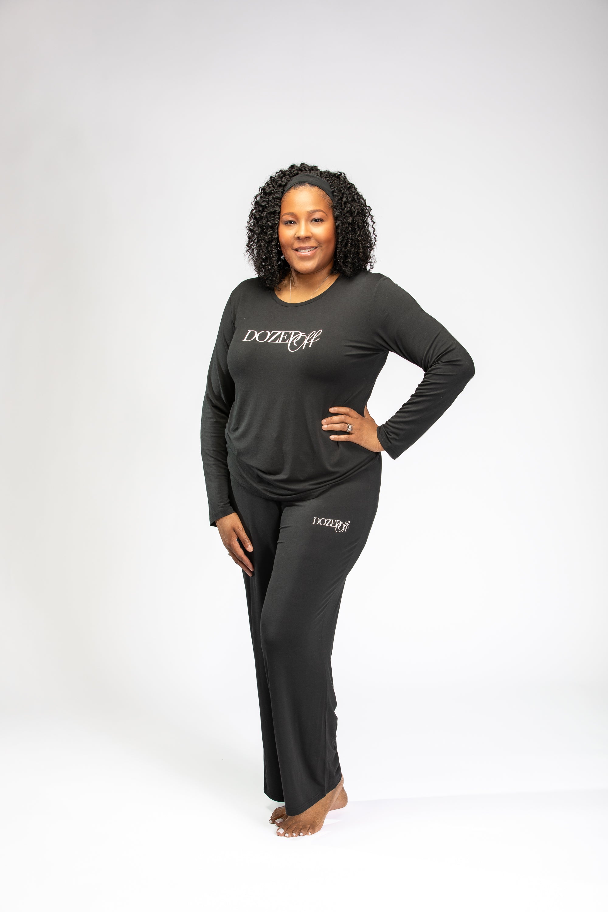 Classic Long-Sleeve & Pant Pajama Set – Dozed Off