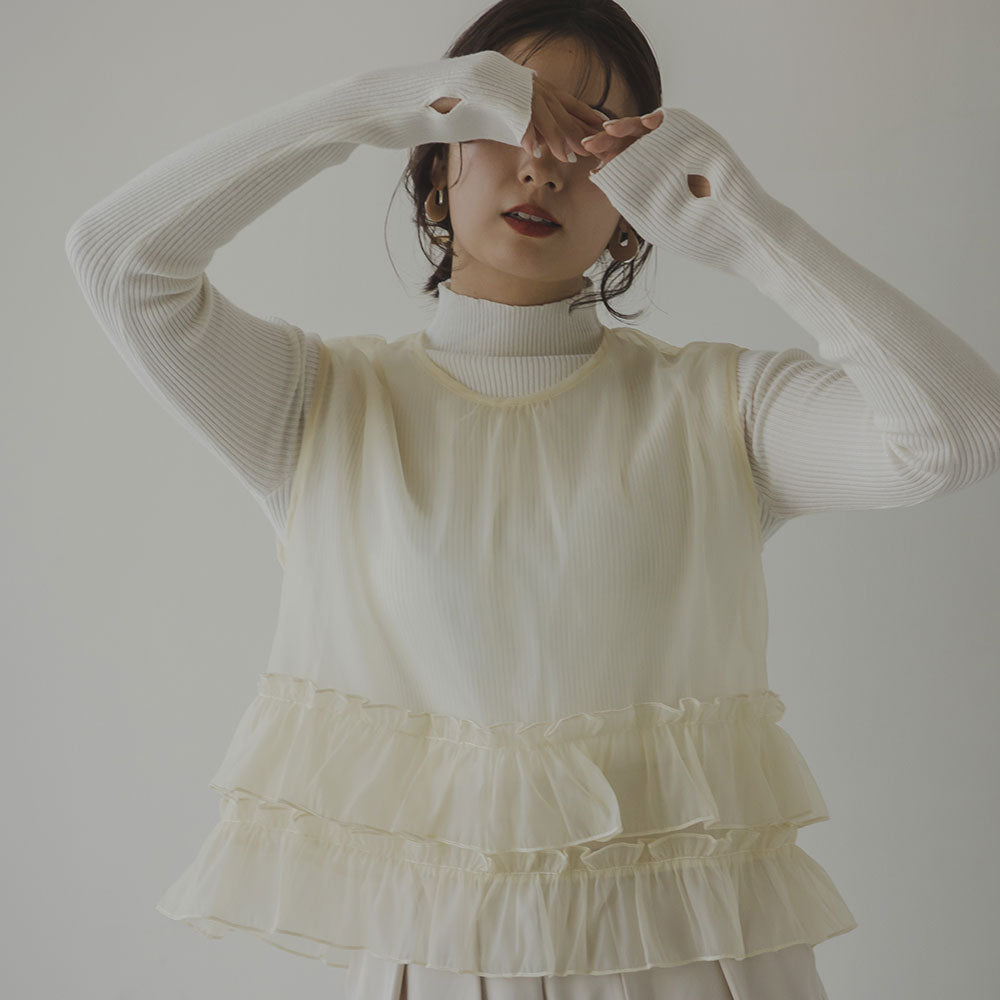 シアーチュールトップス – レディースファッション通販の夢展望【公式】