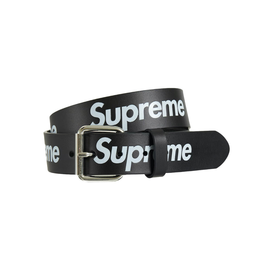 Supreme Repeat Leather Belt – dripdelivery.cz