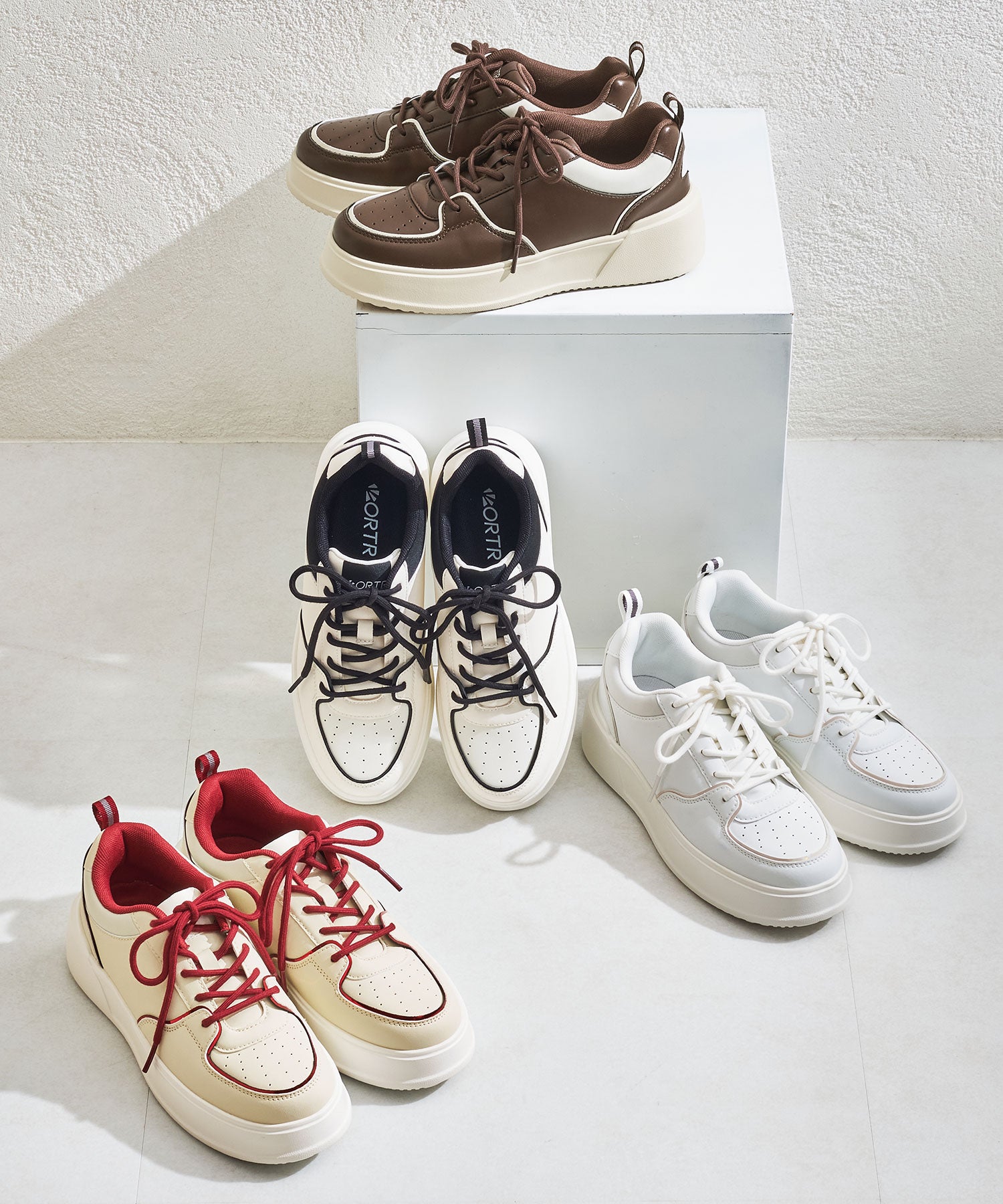 バイカラーボリュームソールスニーカー/OT3750 – ORIENTALTRAFFIC